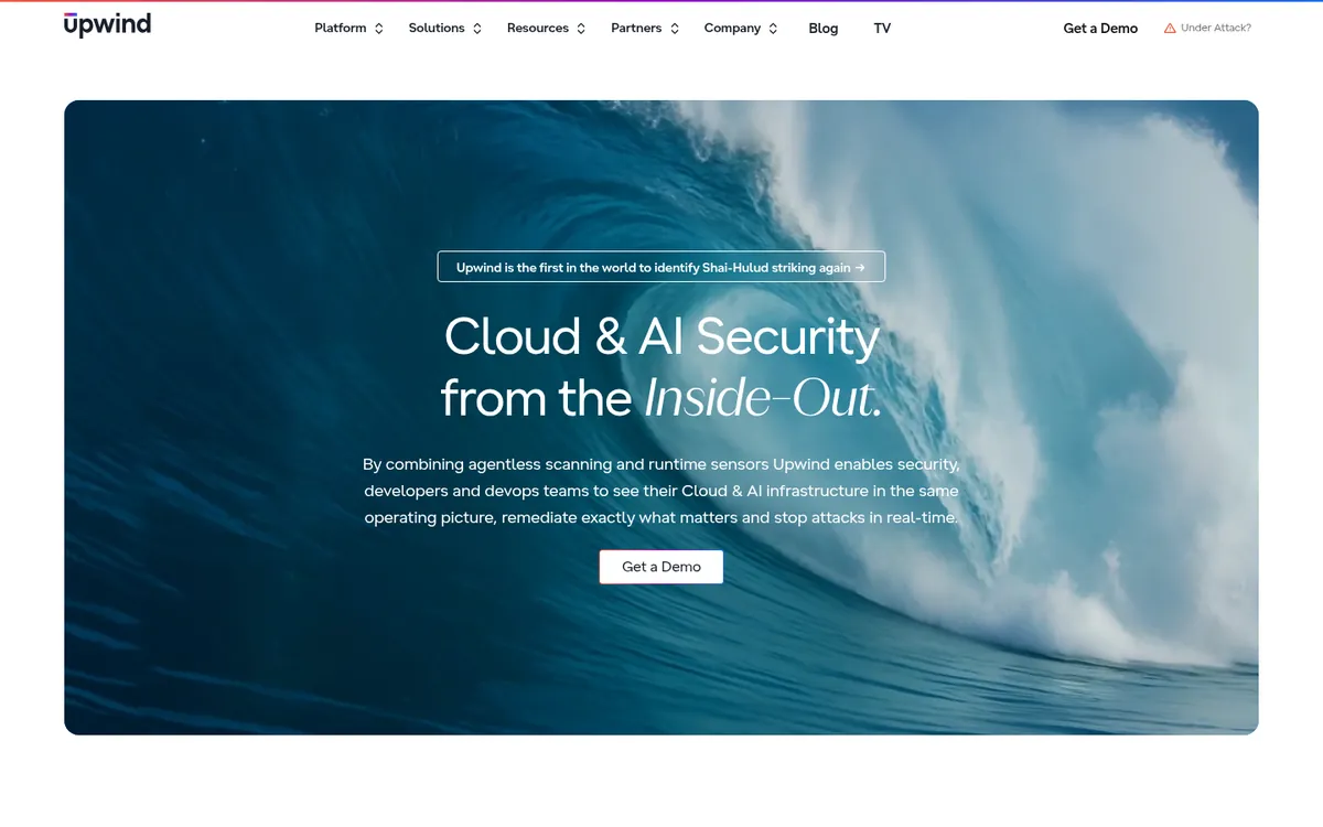 Upwind homepage